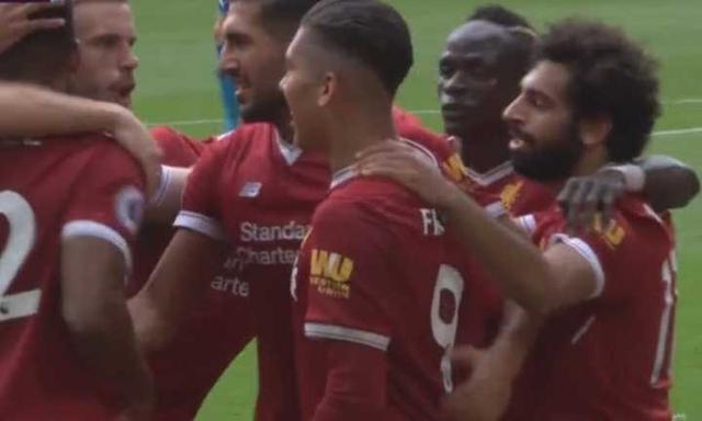  萨拉赫戴帽助利物浦大胜阿森纳  